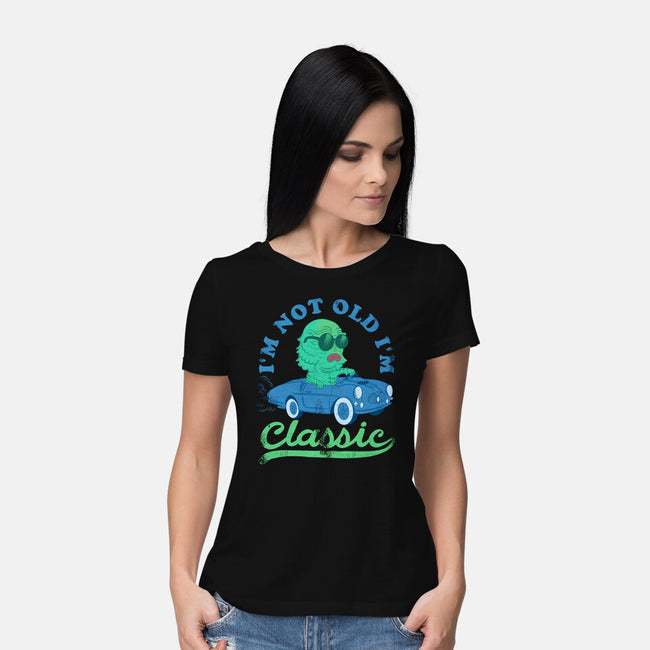 I'm Not Old I'm Classic-Womens-Basic-Tee-sachpica