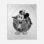 Cyber Samurai Mouse-None-Fleece-Blanket-Bruno Mota