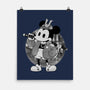 Cyber Samurai Mouse-None-Matte-Poster-Bruno Mota