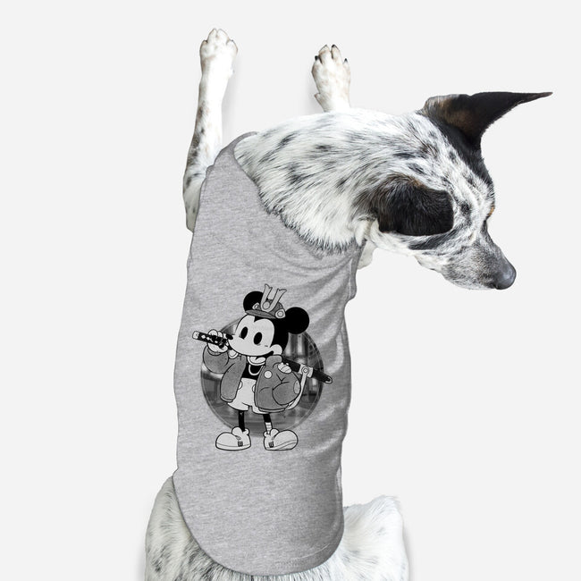 Cyber Samurai Mouse-Dog-Basic-Pet Tank-Bruno Mota