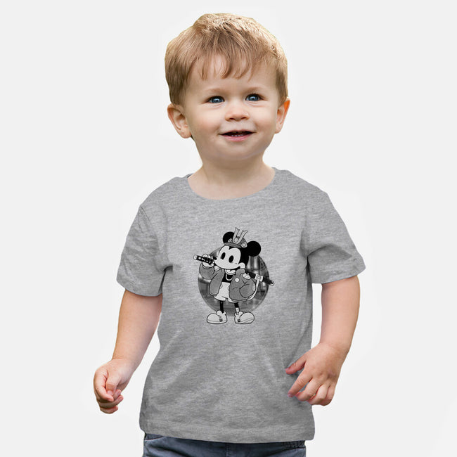 Cyber Samurai Mouse-Baby-Basic-Tee-Bruno Mota