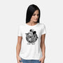 Cyber Samurai Mouse-Womens-Basic-Tee-Bruno Mota