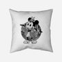 Cyber Samurai Mouse-None-Removable Cover-Throw Pillow-Bruno Mota