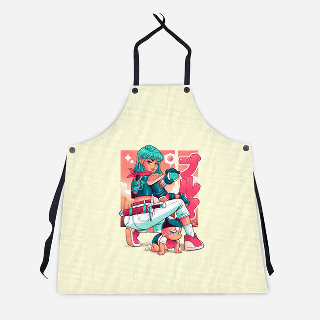 Power Mom Z-Unisex-Kitchen-Apron-Bruno Mota