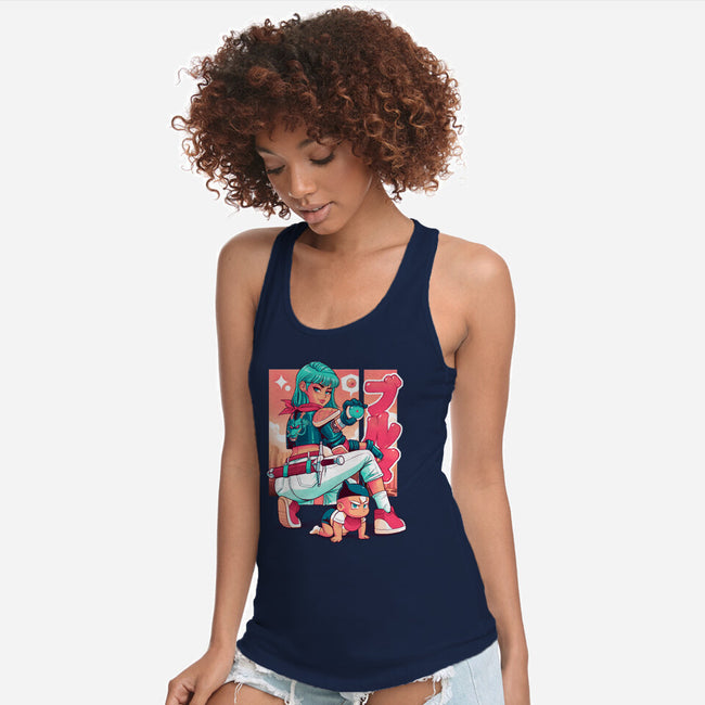 Power Mom Z-Womens-Racerback-Tank-Bruno Mota