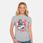 Power Mom Z-Womens-Fitted-Tee-Bruno Mota