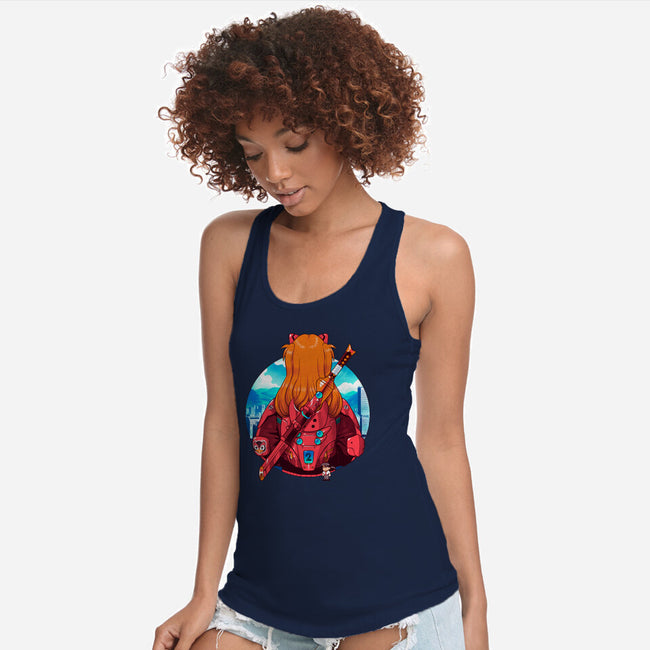 Second Summer-Womens-Racerback-Tank-Bruno Mota