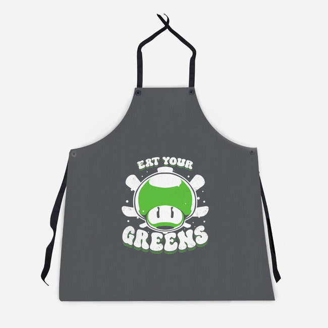 Eat Your Greens-Unisex-Kitchen-Apron-estudiofitas