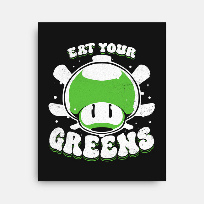 Eat Your Greens-None-Stretched-Canvas-estudiofitas