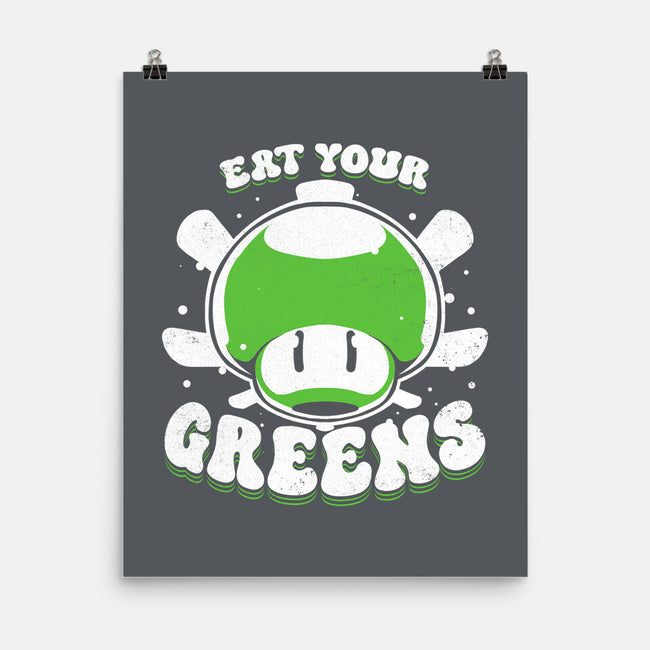 Eat Your Greens-None-Matte-Poster-estudiofitas