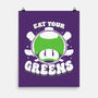 Eat Your Greens-None-Matte-Poster-estudiofitas