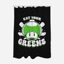 Eat Your Greens-None-Polyester-Shower Curtain-estudiofitas