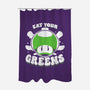 Eat Your Greens-None-Polyester-Shower Curtain-estudiofitas