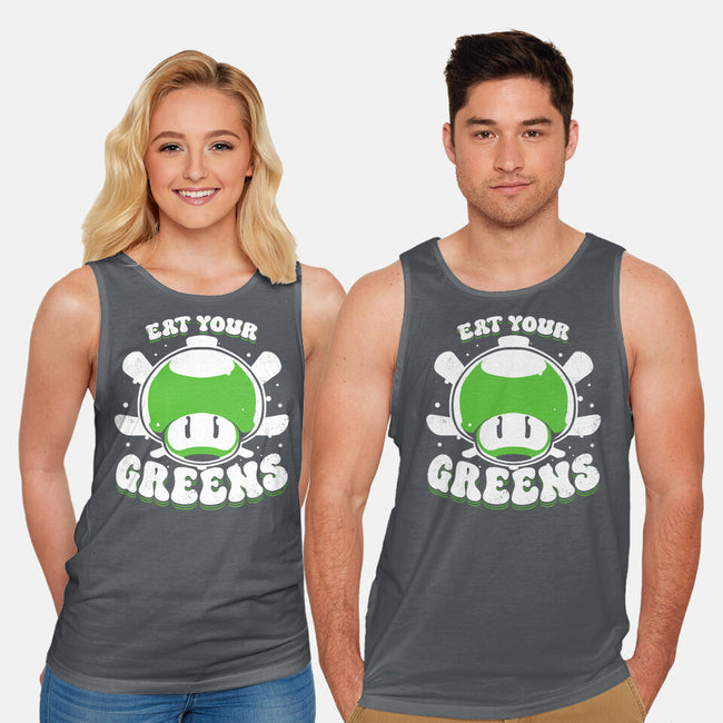 Eat Your Greens-Unisex-Basic-Tank-estudiofitas