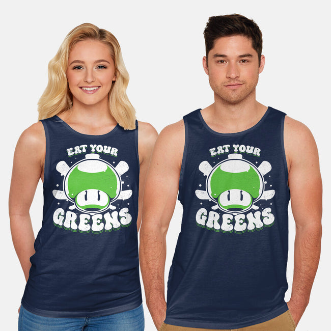 Eat Your Greens-Unisex-Basic-Tank-estudiofitas