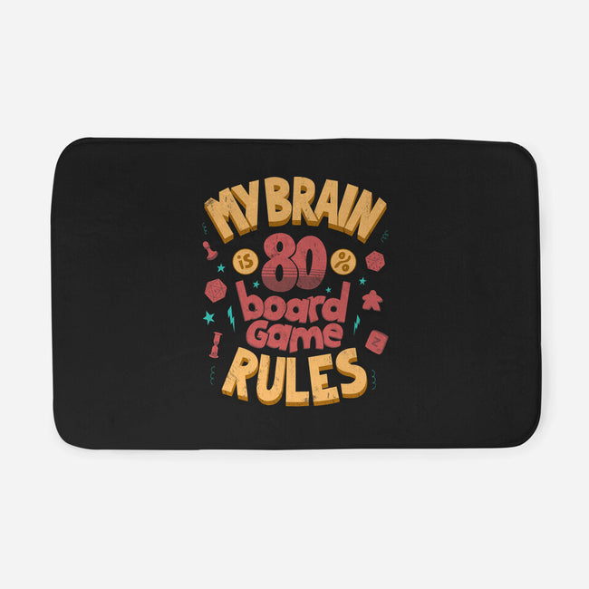 Board Game Rules-None-Memory Foam-Bath Mat-Jorge Toro