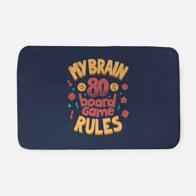 Board Game Rules-None-Memory Foam-Bath Mat-Jorge Toro