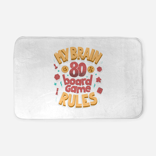 Board Game Rules-None-Memory Foam-Bath Mat-Jorge Toro