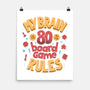 Board Game Rules-None-Matte-Poster-Jorge Toro