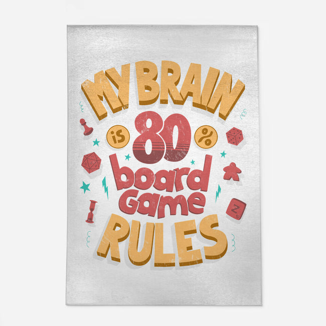 Board Game Rules-None-Outdoor-Rug-Jorge Toro