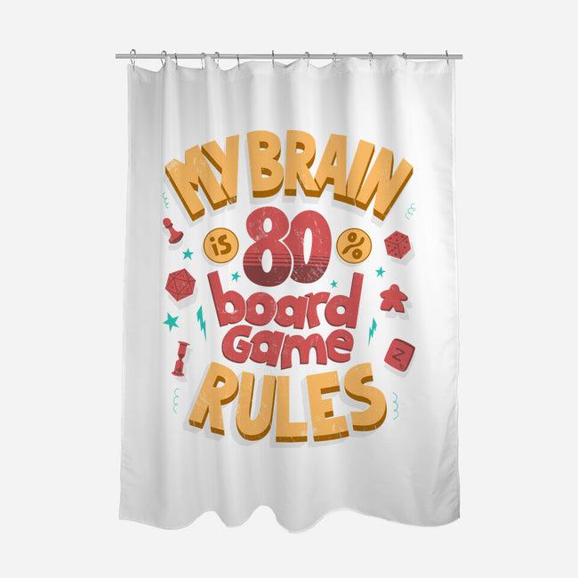 Board Game Rules-None-Polyester-Shower Curtain-Jorge Toro