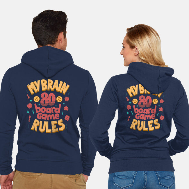 Board Game Rules-Unisex-Zip-Up-Sweatshirt-Jorge Toro