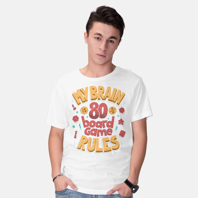 Board Game Rules-Mens-Basic-Tee-Jorge Toro