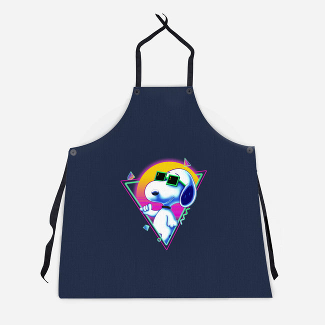 Vapor Dog-Unisex-Kitchen-Apron-sebasebi