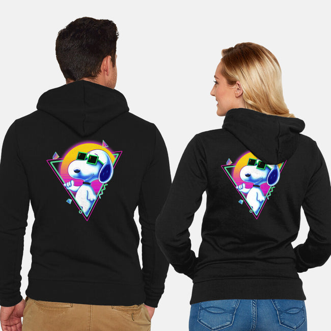 Vapor Dog-Unisex-Zip-Up-Sweatshirt-sebasebi