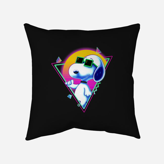 Vapor Dog-None-Removable Cover w Insert-Throw Pillow-sebasebi