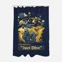 Training Tip Just Dive-None-Polyester-Shower Curtain-Heyra Vieira