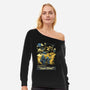 Training Tip Just Dive-Womens-Off Shoulder-Sweatshirt-Heyra Vieira