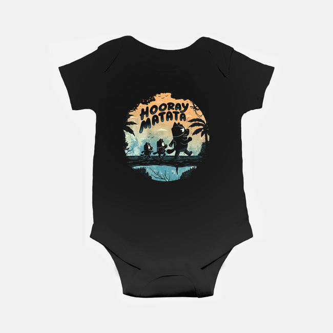 Hooray Matata-Baby-Basic-Onesie-Arigatees