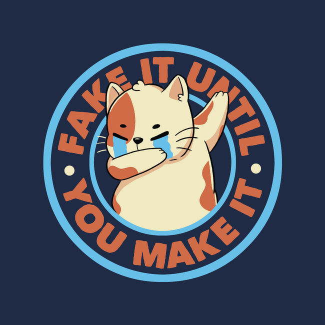 Fake It Until You Make It-Cat-Basic-Pet Tank-tobefonseca