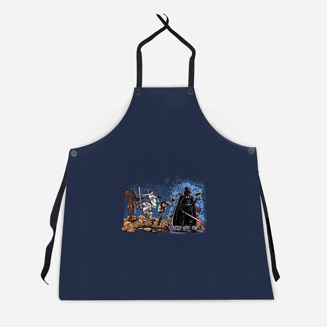 Star Cover-Unisex-Kitchen-Apron-zascanauta