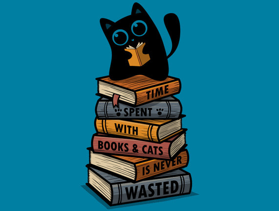 Time Spent With Books And Cats