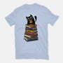 Time Spent With Books And Cats-Mens-Basic-Tee-erion_designs