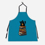 Time Spent With Books And Cats-Unisex-Kitchen-Apron-erion_designs