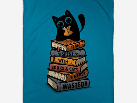 Time Spent With Books And Cats