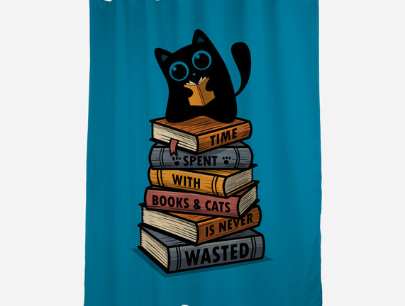 Time Spent With Books And Cats