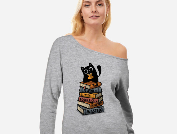 Time Spent With Books And Cats