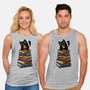 Time Spent With Books And Cats-Unisex-Basic-Tank-erion_designs