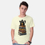 Time Spent With Books And Cats-Mens-Basic-Tee-erion_designs