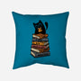 Time Spent With Books And Cats-None-Removable Cover-Throw Pillow-erion_designs