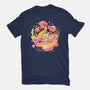 Pink Bowl-Mens-Heavyweight-Tee-eduely