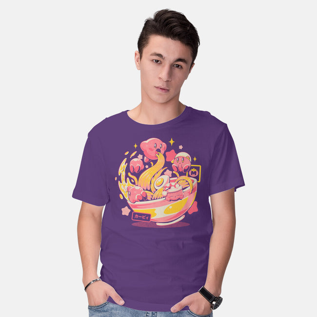 Pink Bowl-Mens-Basic-Tee-eduely