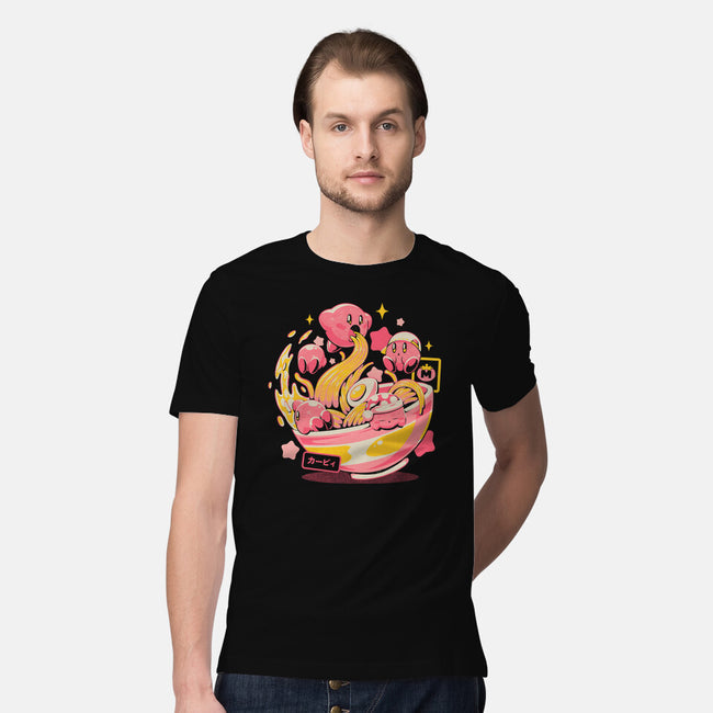 Pink Bowl-Mens-Premium-Tee-eduely