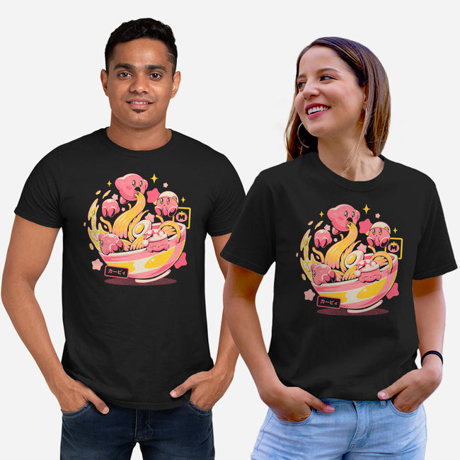 Pink Bowl-Unisex-Basic-Tee-eduely