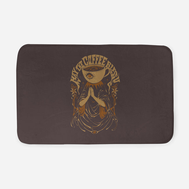 May The Coffee Bless You-None-Memory Foam-Bath Mat-ilustrata