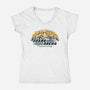 Mos Espa Grand Arena-Womens-V-Neck-Tee-Wheels